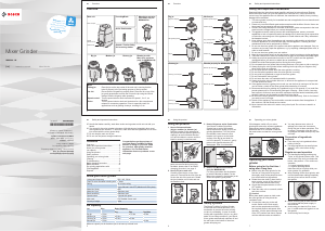 Handleiding Bosch MGM8842GIN Blender