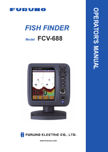 Manual Furuno FCV-688 Fishfinder