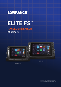 Mode d’emploi Lowrance Elite FS 7 Sondeur