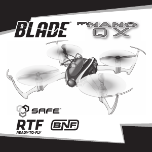 Handleiding Blade Nano QX FPV RTF Drone