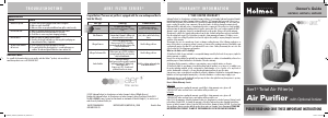Manual Holmes HAP9414-UA Air Purifier
