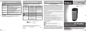 Manual Holmes HAP702-NTU-1 Air Purifier