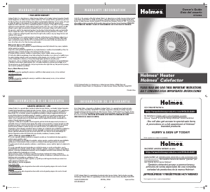 Handleiding Holmes HFH2986-U Kachel