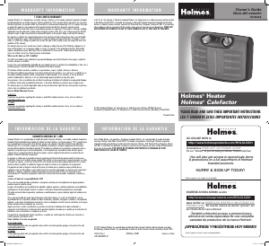 Handleiding Holmes HCH4266-U Kachel
