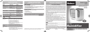 Manual Holmes HM1865-NU Humidifier