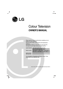 Manual LG 29FS7RLX Television