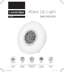 Manual de uso Lanaform LA190201 Wake-up light