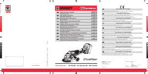 Manual Sparky M 18Li E HD Angle Grinder