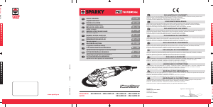 Manuale Sparky MB 2400PA HD Smerigliatrice angolare