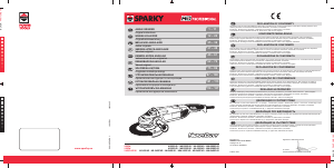 Bedienungsanleitung Sparky MB 2600P HD Winkelschleifer