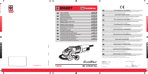 Manual Sparky SM 1470CES Plus HD Angle Grinder