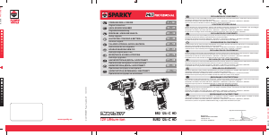 Manual de uso Sparky BR2 12Li-C HD Atornillador taladrador