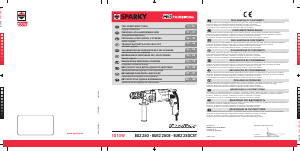 Bedienungsanleitung Sparky BUR2 250CET Schlagbohrmaschine