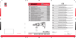 Bedienungsanleitung Sparky BU2 350 Schlagbohrmaschine