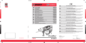 Manual Sparky BP 860CE Rotary Hammer
