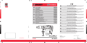 Manuale Sparky BP 540CE Martello perforatore