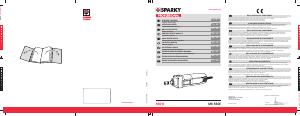 Manual de uso Sparky MK 550E Amoladora recta