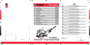 Manual de uso Sparky FK 6522 Rozadora