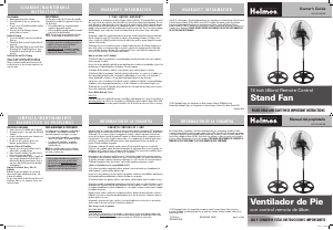 Manual de uso Holmes HSF1810AR-BTU-2 Ventilador