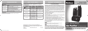 Manual Holmes HAP9243-UA Air Purifier