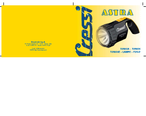 Bedienungsanleitung Cressi Astra Taschenlampe