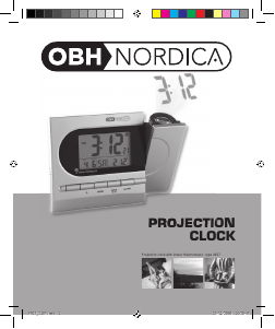 Käyttöohje OBH Nordica 4917 Herätyskello