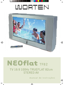 Manual Worten TF82 Neoflat Televisor