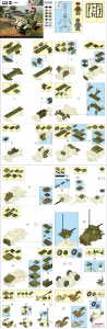 Bedienungsanleitung Sluban set M38-B0710 Army Britisches Panzerfahrzeug