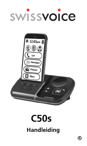 Handleiding Swissvoice C50s Mobiele telefoon