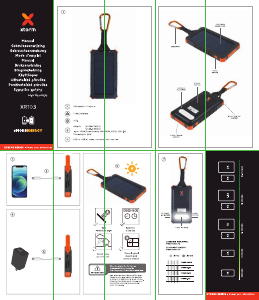 Handleiding Xtorm XR103 Mobiele oplader