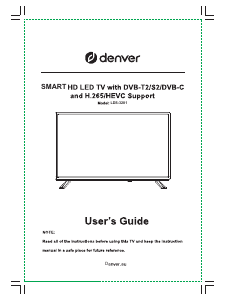 Handleiding Denver LDS-3281 LED televisie