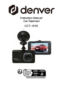 Manuale Denver CCT-1610 Action camera