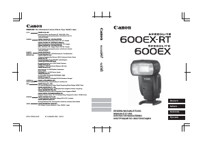 Manuale Canon Speedlite 600EX-RT Flash