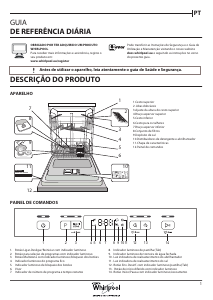 Manual Whirlpool WFC 3C26 Máquina de lavar louça