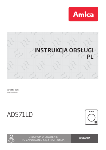 Instrukcja Amica ADS71LD Suszarka