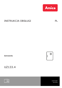 Instrukcja Amica UZ133.4 Zamrażarka