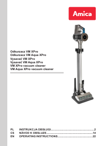 Manual Amica VM XPro Vacuum Cleaner