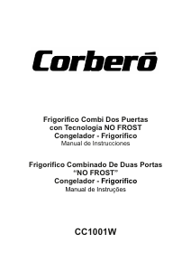 Manual Corberó CC1001W Frigorífico combinado