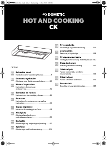 Manual Dometic CK500 Exaustor