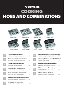 Handleiding Dometic HSG3436 Kookplaat