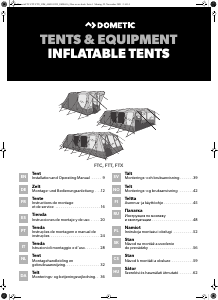 Handleiding Dometic FTT 401 Tent