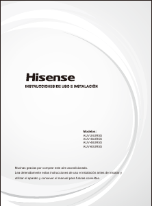 Manual de uso Hisense AUV-48UR5S Aire acondicionado