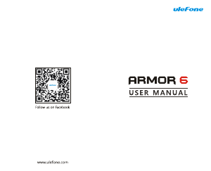 説明書 Ulefone Armor 6 携帯電話