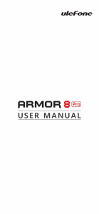 説明書 Ulefone Armor 8 Pro 携帯電話