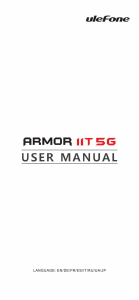 Руководство Ulefone Armor 11T 5G Мобильный телефон