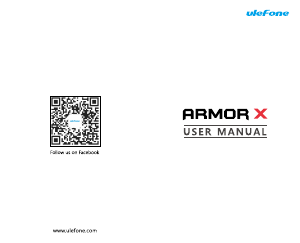 説明書 Ulefone Armor X 携帯電話