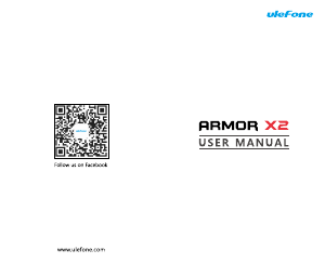 説明書 Ulefone Armor X2 携帯電話