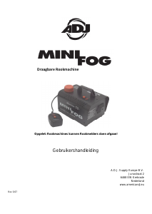 Handleiding American DJ Mini Fog Rookmachine