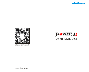説明書 Ulefone Power 3L 携帯電話