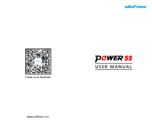 説明書 Ulefone Power 5S 携帯電話